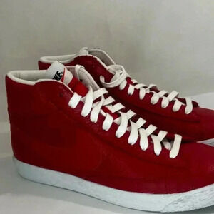 Nike Blazer Mid High Premium Game Red 2016‎ 429988-604 leather mens 9.5